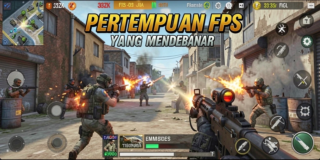 Gameplay intens 33ZK dengan grafis yang memukau.