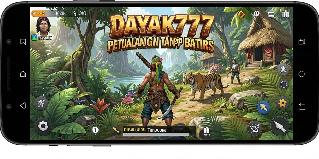 Tampilkan gameplay yang epik dan dunia terbuka DAYAK777.