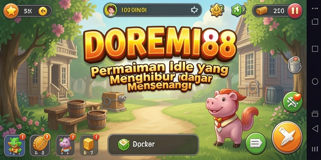 Tampilan gameplay DOREMI88 yang santai dan mengasyikkan.