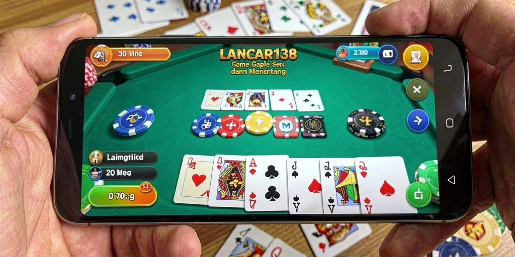 Screenshot gameplay LANCAR138 menunjukkan keseruan permainan Gaple.