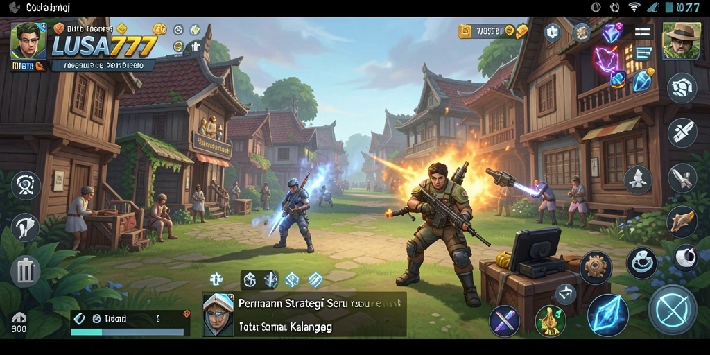 Gameplay strategi yang menarik dan menantang dalam LUSA777.