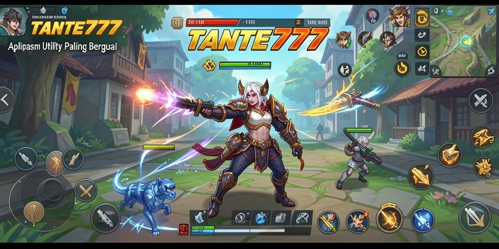 Tampilan aplikasi TANTE777 yang intuitif dan penuh fitur.