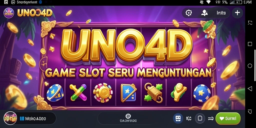 Tampilan gameplay menarik dari game slot UNO4D.